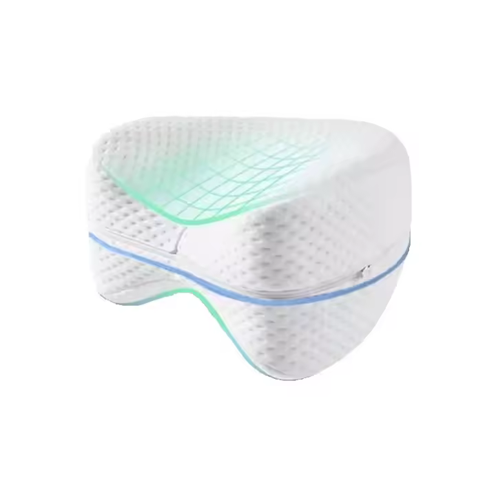 Pierna, almohada de espuma de memoria ortopédica para dormir almohada ortopédica para la ciática en la espalda y la Cámara alivio del daño en Muslo y piernes - 1