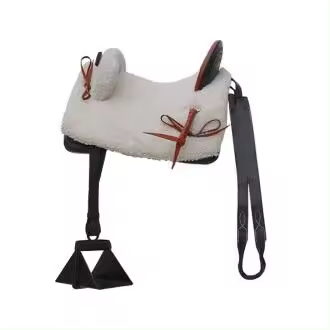 SILLA VAQUERA MIXTA LIGERA ECO. (COMPLETA) NEGRO - 1