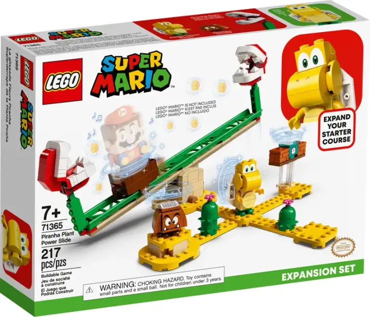 LEGO SUPER MARIO 71365: Set de Expansión: Superderrape de la Planta Piraña - 1