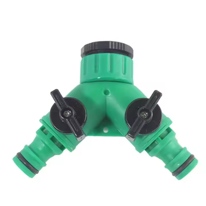Válvula De Drenaje Y Para Jardín Sistema De Riego Conector De Camión De Agua Adaptador De Grifo Controlador Rápido N7B1 - 1