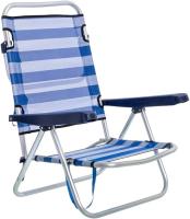 Monty Silla de Playa Baja Reclinable 4 Posiciones Convertible en Tumbona Azul - details 1