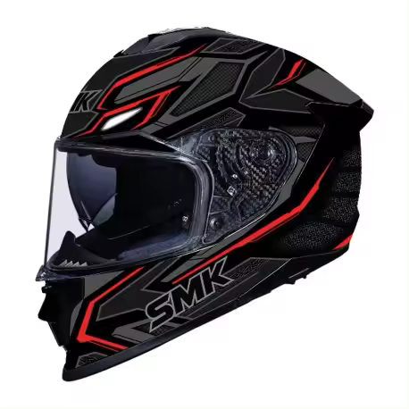 Casco Integral SMK TITAN PANTHER DECORADO PROMOCION - 1