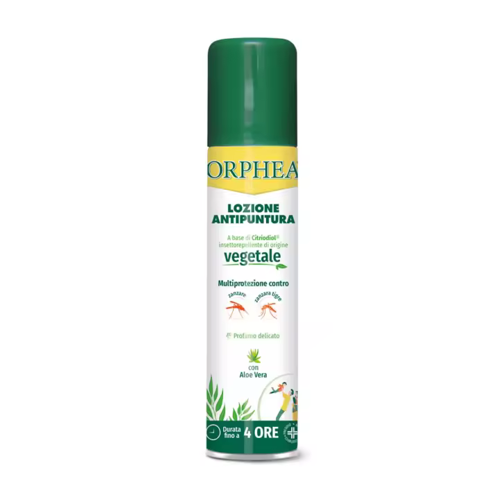 Orphea Loción Anticultiva, Repelente de Insectores de Origen Vegetal, Sin Alcohol, Con Aloe Vera, 75ml - 1