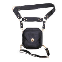 Bolso De Cuero PU Pequeño Estilo Retro Para Mujer Moto Bolsa De Moto Wind Side Pack Medieval Knight Personalidad Props - details 3