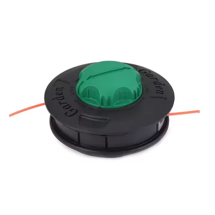 Cabeza De Trimmer De Nylon M10 En Aluminio 2 Líneas Corte De Grama Con Motor De Gasolina Universal Bump Feed Line Strimmer 1PC - 1