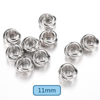 iYOE 50pcs Cuentas De Rueda De Plástico Con Gran Agujero Para La Creación De Joyas Y Pulseras DIY Cuentas CCB Mixtas - details 14