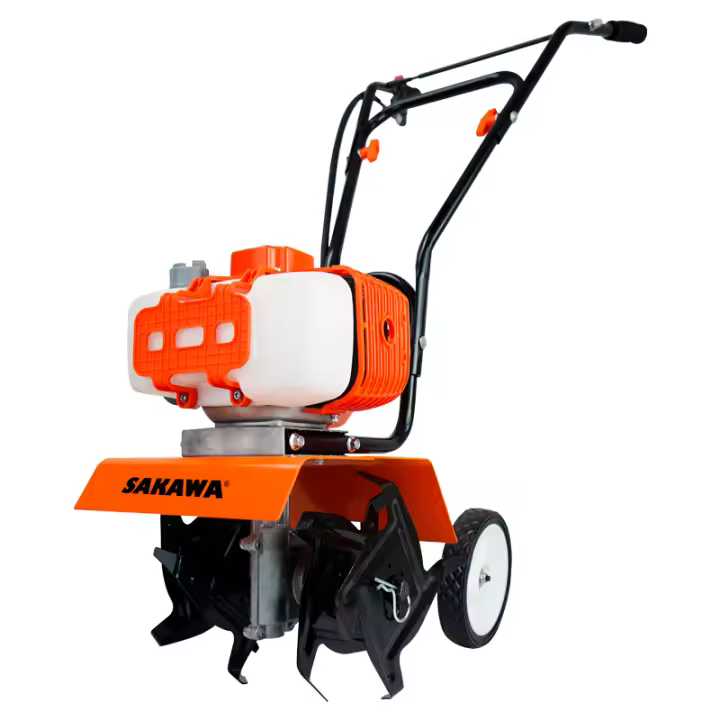 Motoazada Mini compacta Motor Gasolina SAKAWA Gasolina 2.7CV 52cc Motoazada de Gasolina - 1