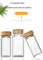 Botella De Condimentos De Madera De Bambú 120ml Con Tapa Cuadrada De 4oz Juego De Pimienta Con Agujero Jarra De Polvo Moderna Sin Químicos Originales En China - details 3