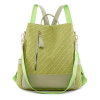 Mochila De Viaje Para Mujer,Cuero PU Bolso Casual,Impermeabilización,para Todos los Díario, Viajes Cortos, Trabajo - details 1