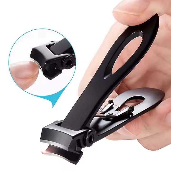 Professional Stainless Steel Nail Clipper Nail Scissors Nail Cutters Fingernail Cutter Toenail Sciss - 1