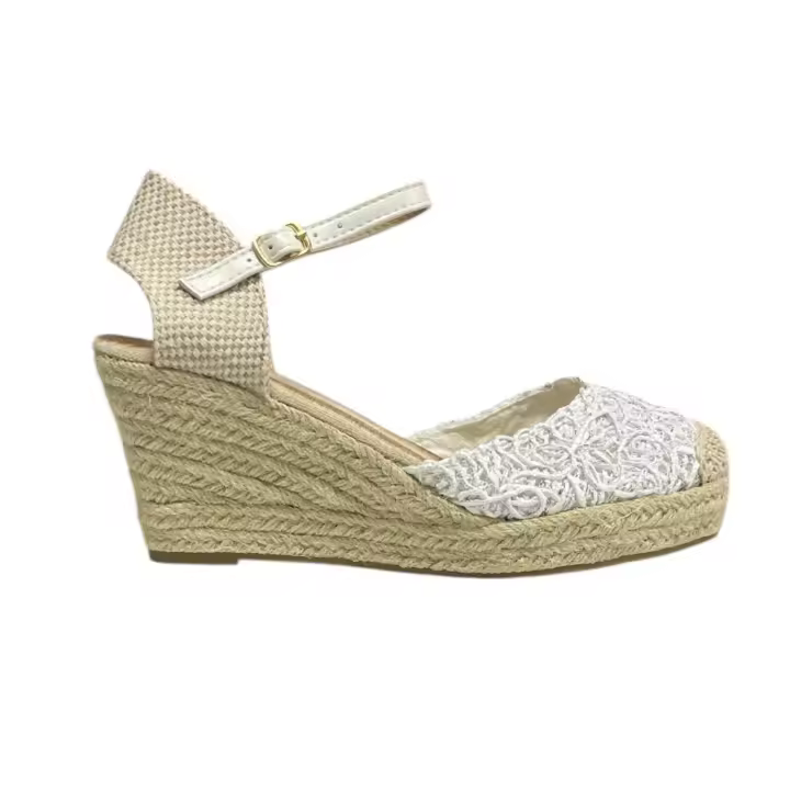 Sandalia Entre Lazada Blanco - 1