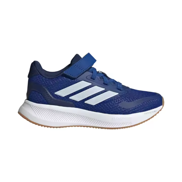 ADIDAS RUNFALCON 5 EL VELCRO AZUL/BLANCO/MARINO PARA NIÑO - 1
