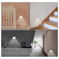 Lámpara De Noche LED Con Sensor De Movimiento Adhesiva Para Dormitorio Baño Cocina Pasillo Escaleras Armario Compacta Recargable Con Pilas Incluidas - details 4
