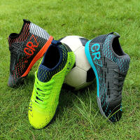 Nuevos Zapatos De Fútbol Para Hombre Turf TF Deportivos Transpirables Para Entrenamiento Al Aire Libre Zapatos De Futsal En Campo De Grama - details 6
