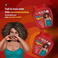 Mascarilla Potao do Amor, Skala, Tratamiento en Crema, Crema para Peinar, Crema para cabellos frágiles, Leave-in Acondicionador, Vegano, sin sulfatos, parabenos y siliconas, Crema acondicionadora para cabellos frágiles y sin brillo. 1000g - details 5