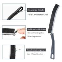 Cepillo De Limpieza Multifuncional Para Espacios Pequeños De La Baño Y Cocina 6 Piezas Para Piso De Ducha Y Azulejos - details 9