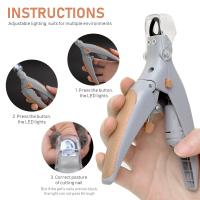 Tijeras De Uñas LED Para Mascotas - Magnificación 5x Para Cortar Uñas De Perros Y Gatos Material Acero Inoxidable - details 1