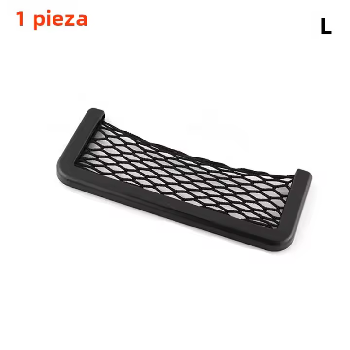 Malla Multifuncional Para Coche Soporte De Teléfono Porta Billetes Y Artículos De Consumo Plástico Resistente a La Deformación - 1