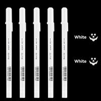 Set De 2-10 Piezas De Rotuladores De Resaltador 0.8mm Para Dibujar Arte Suministros De Pintura Borrador Gel De Tinta Blanca - details 2