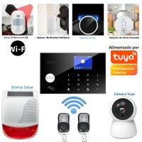 Seguridad Doméstica WIFI Sin Cable Con Detector De Movimiento Y Alarmas De Intrusión Compatible Con Tuya/Smart Life/Alexa Y Google - details 4