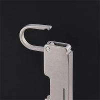 Nueva Cuchillo De Bolsillo Plegable De Aleación De Titanio Miniatura Portátil Llavero Colgante Desempaquetado Y Desempaque Cuchillo De Mensajería - details 4