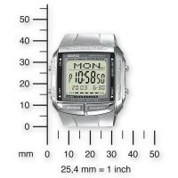 reloj unisex retro CASIO DATABANK DB-360N-1AEF BANCO DATOS - details 2