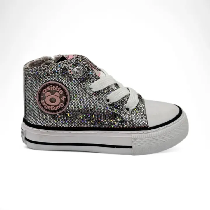 Botas marca Osito para infantil en color metal - 1