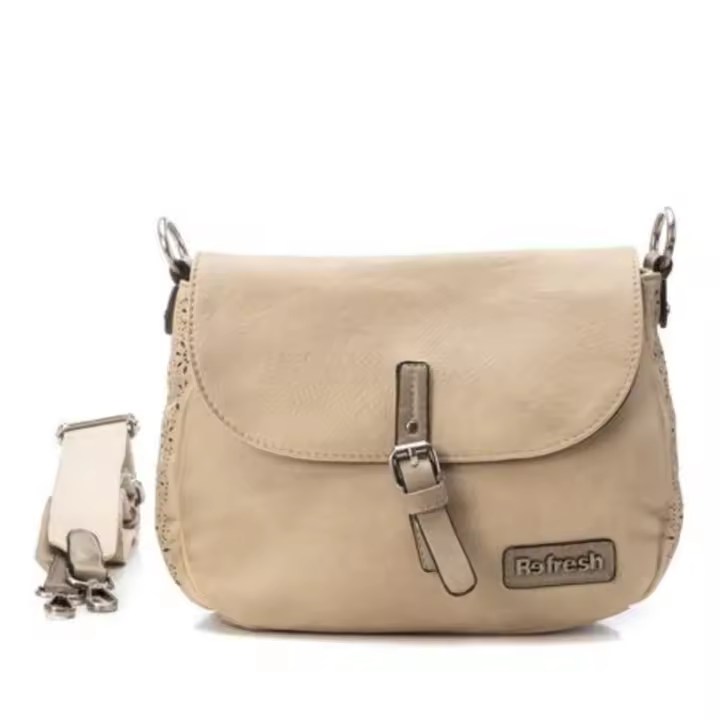 Bolso marca Refresh modelo 183279 en color beige - 1