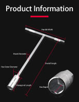 Juego De Llaves De 6-19mm T-Style Para Mecánicos Herramientas De Reparación De Llaves Hexagonales De Mano Para Taller Mecánico De Coche - details 8