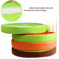Cojines Redondos Para Sillas Cómodos Fundas Para Asientos Al Aire Libre Estilo Moderno Con Estampado De Frutas Y Jardín - details 16