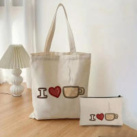 Bolso De Hombro Para Mujeres Y Hombres Gilmore Girls Luke Impresión Tote De Lona Ecológico Gran Capacidad Bolso De Maquillaje Moda - details 2