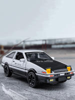 Coche De Acción a Escala Metal AE86 1/36 Con Puertas Abiertas Luz Y Sonido Juguetes Deportivos Para Niños Regalos De Cumpleaños - details 0