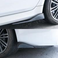 Spoiler De Coche Universal 35/48cm Fibra De Carbono Negro Brillante Protección De Borde Lateral De Parachoques Y Borde Delantero - details 4