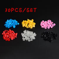 30Pcs Accesorios DIY De Metal Y Goma En Oro Plata Negro Abrazaderas De Mariposa Para Joyería Encapsulamiento De Seguridad - details 0