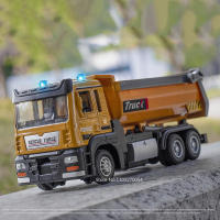 Camión De Basura 1/32 Modelo De Juguetes De Metal Con Ruedas De Goma Sonido Y Luz Vehículo De Ingeniería Para Regalo De Cumpleaños - details 0