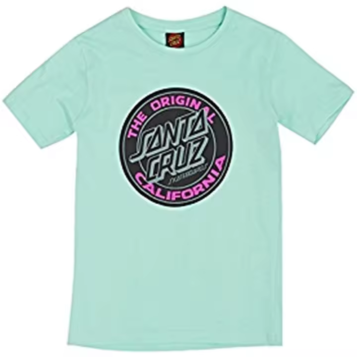 Camiseta Santa Cruz Youth Baseball Top Check Gateway Hand Front para kids en color blanco - 1