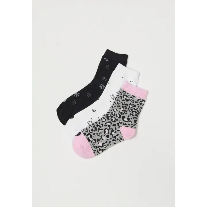 Koroshi Pack de 3 calcetines para niña - 1