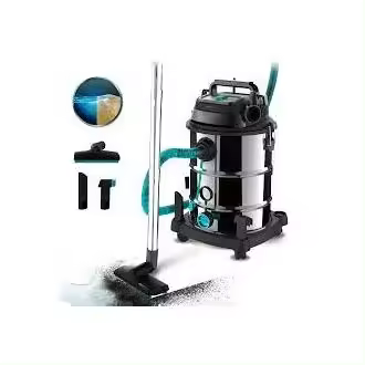Cecotec 8115 Conga Rockstar Wet & Dry Steel Pro Aspirador de sólidos y líquidos de metal de 30 L 1600 W 23 Kpa Sistema De Drenado Radio De Acción 5m. - 1