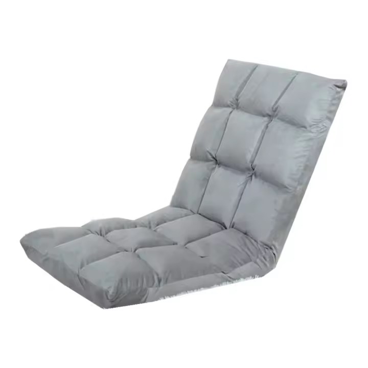 Sofá perezoso Tatami cama individual plegable silla de ordenador dormitorio salon sofá pequeño, respaldo japonés 52*50 - 1
