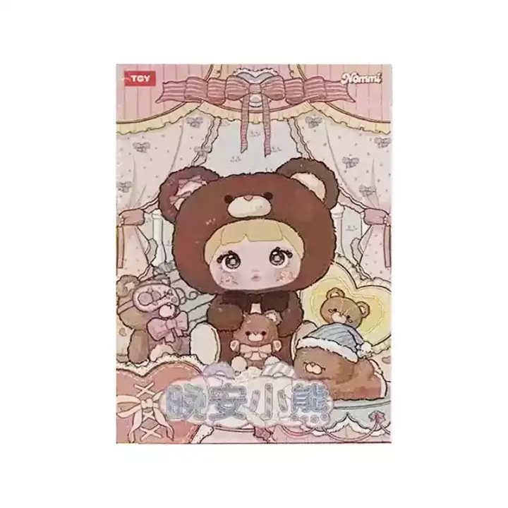 Muñeca De Peluche Nommi Character Peripheral 400% Big Doll Serie Goodnight Bear Caja Sorpresa Kawaii Regalo De Cumpleaños Para Niños - 1