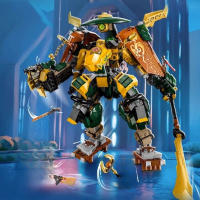Bloques De Construcción Mecha Ninja Serie Temporada 17 Ascenso Del Dragón Con Modelos De Equipo De Lloyd Y Alin Juguetes Para Niños Regalo De Navidad - details 3