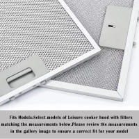Filtro De Malla Metálica Para Extractor De Cocina Tamaño 350x285x9mm Color Plata Filtro De Aceite Para Aspiradora De Horno - details 23