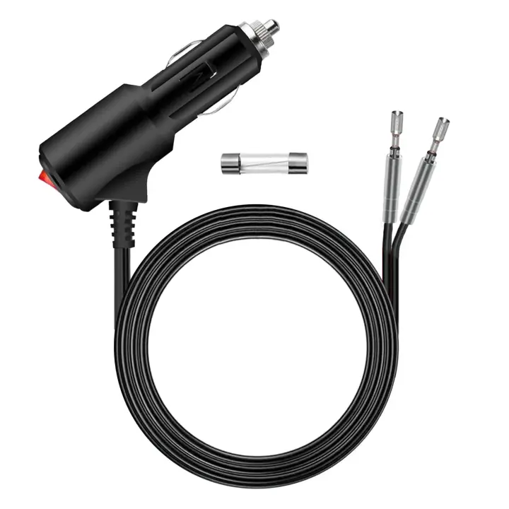 Cable De Extensión Para Encendedor De Coche Timeproof Con Botón De Encendido Y Apagado Correa De Suministro De Energía Universal Accesorios De Coche - 1