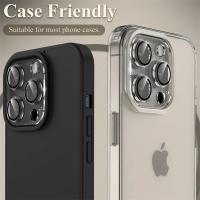 Protector De Lente De Cámara Para iPhone 16 15 14 13 11 pro Max 12 Mini plus Lente Cubierta Accesorios Para Cámara Móvil - details 1