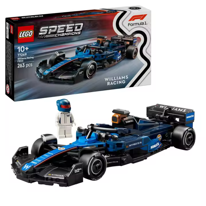 COCHE DE CARRERAS WILLIAMS RACING FW46 F1® - LEGO SPEED CHAMPIONS (77249) - 1