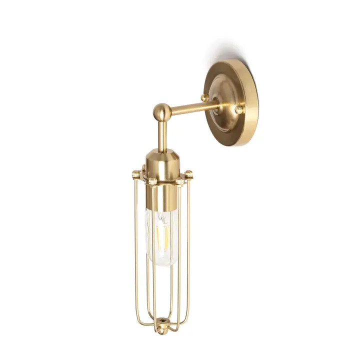 Ledkia Lámpara de Pared Metal Belino Dorado - 1