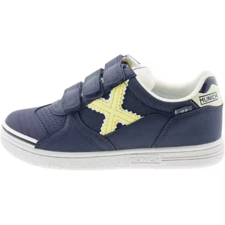 Zapatillas Munich G3 Kid Vco Azul Marino 344 1518344 Futbol Sala Niño - 1