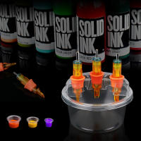20pcs/box Copas De Enjuague Para Tatuaje Resistente a Fugas Limpieza Profesional De Tinta Cuchillas De Tinta Para Blending Rinsing Diluyendo Y Secando - details 6