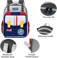 Mochipa para niños para la Escuela, Mochipa para niños para estudiantes de Primary, Mochila Escolar Ligera para niños y niñas (mochila gris) - details 0