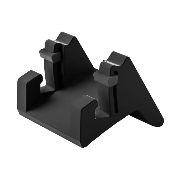 Soporte Antideslizante Para Teléfono Móvil En Tablero Para Tesla Model 3 Highland 2024 Clip Para Ventilador Del Coche Negro Material De Silicona - 1